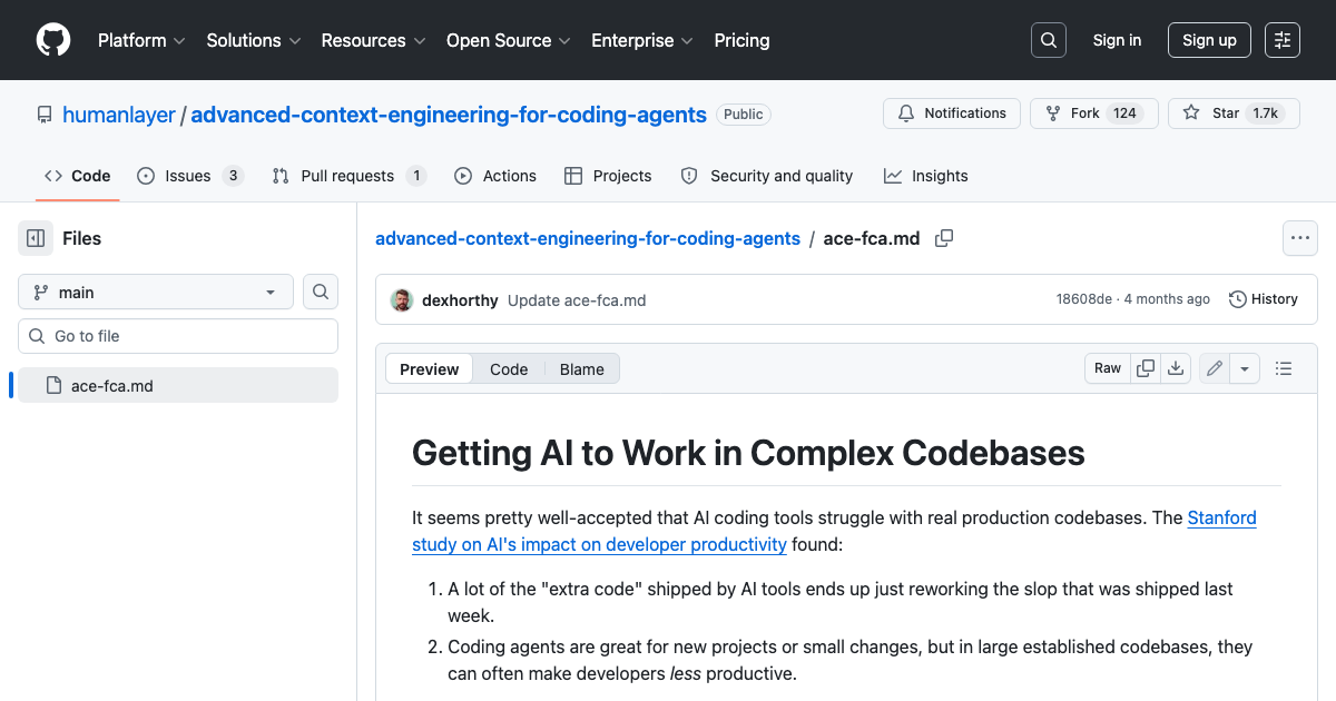 Advanced Context Engineering for Coding Agents | Ryan Orban