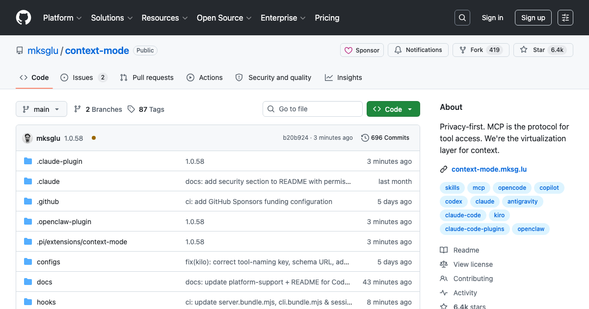 Context Mode: MCP server for context window preservation | Ryan Orban