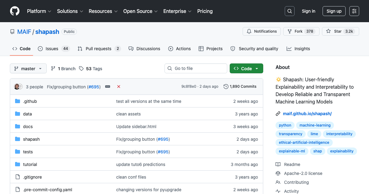 Shapash Python Shapash: Making Machine Learning Models Transparent | Ryan Orban